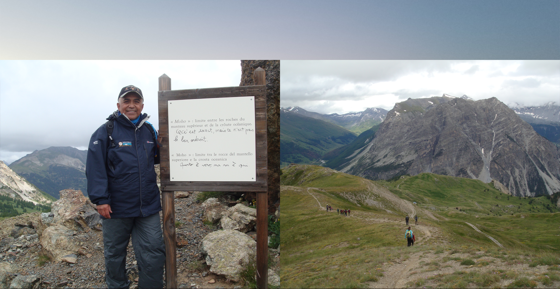 Mountain geological survey — French Alps field work